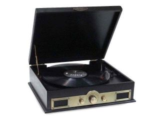 Pyle Audio PYLPTT30BKB Pyle Ptt30bk Classic Style Turntable With Bluetooth