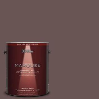 BEHR MARQUEE 1 gal. #MQ1 42 Briar Wood One Coat Hide Matte Interior Paint 145301