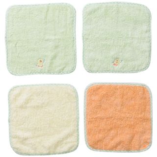 Green Washcloth 4 Pack