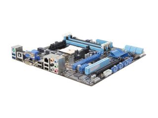 ASUS F1A55 M/CSM FM1 AMD A55 (Hudson D2) USB 3.0 HDMI Micro ATX AMD Motherboard with UEFI BIOS