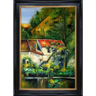 Tori Home House of Piere La Croix by Cezanne Framed Hand Painted Oil