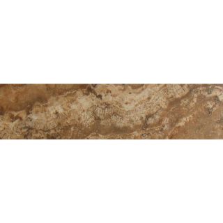 FLOORS 2000 Galapagos Evening Shore Porcelain Bullnose Tile (Common: 3 in x 12 in; Actual: 3 in x 12.69 in)