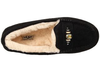 UGG Ansley Chunky Crystals Black Suede