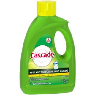 Cascade Gel Lemon Dishwasher Detergent, 120 oz