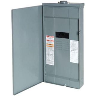 Square D QO 150 Amp 8 Space 16 Circuit Outdoor Main Breaker Load Center with Feed Thru Lug QO1816M150FTRB