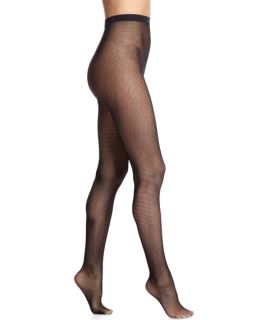 Wolford Tiny Square Net Tights, Black