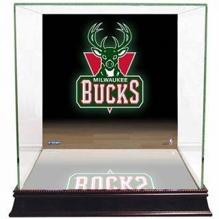 Steiner Sports Glass Basketball Display Case   Milwaukee Bucks 
    7503800