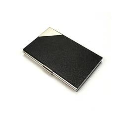 Black Imitation Leather Business Card Holder  ™ Shopping