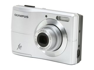 OLYMPUS FE 26 Silver 12.0 MP 3X Optical Zoom Digital Camera