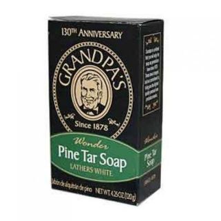 Grandpa's Soap: Pine Tar Soap Bar, 4.25 oz