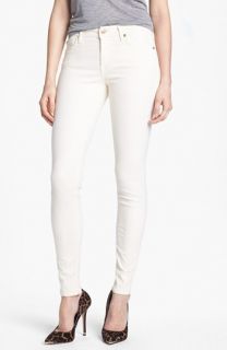 7 For All Mankind® Sateen Skinny Jeans (Winter White)