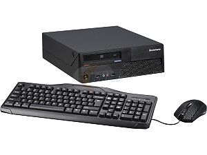 Refurbished: Lenovo Desktop Computer M58 Dual Core 2.5 GHz 2 GB DDR3 160 GB HDD Windows 7 Home Premium (Microsoft Authorized Refurbish)