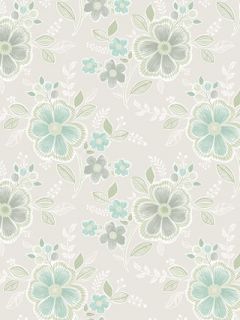 Chloe Floral Wallpaper by Brewster