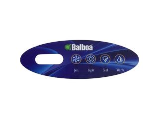 Balboa 11852 Mini Oval with Icon 10 Overlay Panel