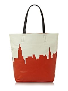 DKNY Skyline print tote bag