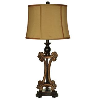 Trasor 32 H Table Lamp with Bell Shade