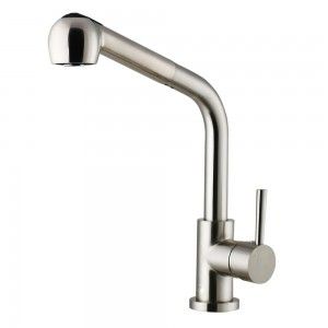 VIGO Industries VG02019ST Kitchen Faucet, Pull Out Spray   Stainless Steel