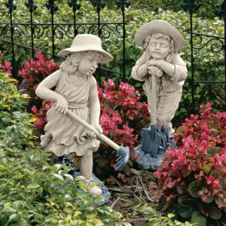 Design Toscano Young Gardeners Statue