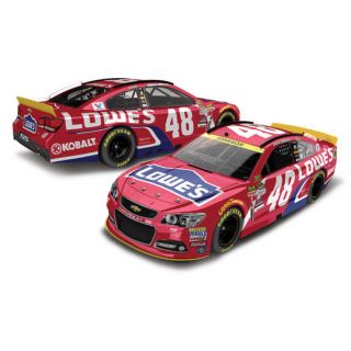 Action Racing Jimmie Johnson 2015 #48 Lowes Red Vest 1:24 NASCAR Sprint Cup Series Platinum Die Cast Chevrolet SS