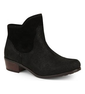 UGG   Penelope suede and leather ankle boots 7 10 years