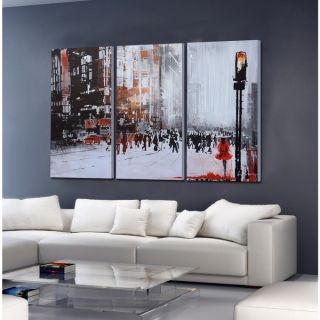 Hand painted Oil The Forest 637 Gallery wrapped Canvas Art Set