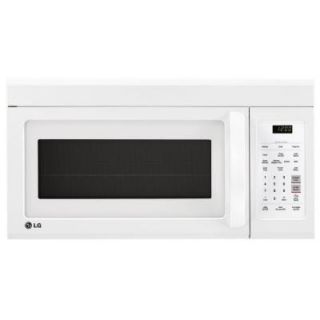 LG Electronics 1.8 cu. ft. Over the Range Microwave in Smooth White LMV1831SW