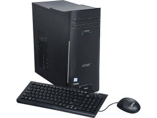 Acer Desktop Computer Aspire T AT3 710 UR54 Intel Core i7 6th Gen 6700 (3.4 GHz) 16 GB DDR3 2 TB HDD Windows 10 Home