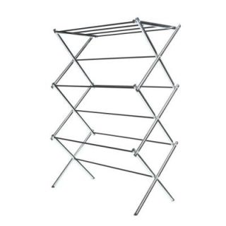 Whitmor Deluxe Rack Collection 29.5 in. x 41.75 in. Chrome Drying Rack 6060 741