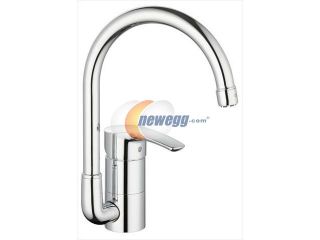Grohe America 33 986 001 Eurostyle Single Handle Kitchen Faucet in Starlight Chrome