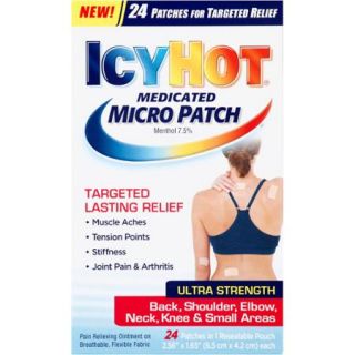 Icy Hot Medicated Micro Patches, 24 count
