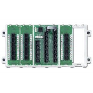 Leviton 47603 18P 18 Port Structured Media Panel   White