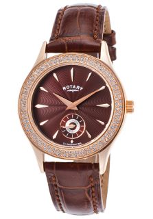Women's Brown Genuine Leather and Dial