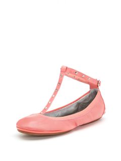 Erica Studded T Strap Ballet Flat by YOSI SAMRA