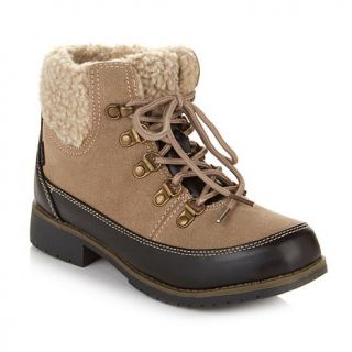 Sporto® Suede and Faux Leather Hiker Boot   7830432