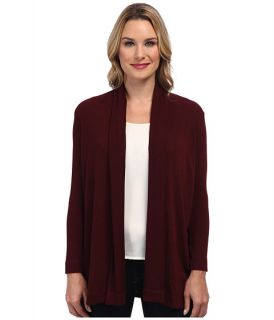 Nally & Millie Long Sleeve Open Front Sweater Cardigan Tawney