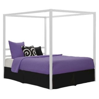 Modern Canopy Metal Bed (Queen)