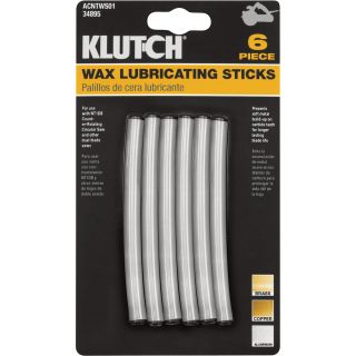 Klutch 6-Pk. Wax Lubricating Sticks — For Use with Item# 34897