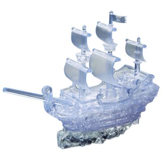 Bepuzzled 3D Pirate Ship 98 piece Crystal Puzzle   14755887