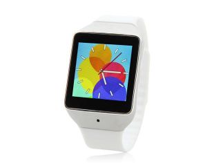 Atongm W006 Smart Bluetooth Watch 1.54 Inch Touch Screen with Mic   White