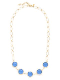 Faceted Gem Station Collar Necklace by Rivka Friedman