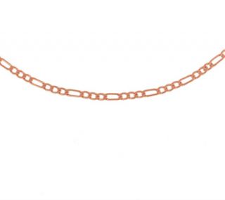 Milor 36 Polished Figaro Necklace, 14K Gold 4.0g —