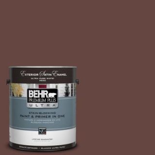 BEHR Premium Plus Ultra 1 gal. #700B 7 Wild Manzanita Satin Enamel Exterior Paint 985301