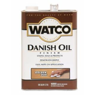 Watco 1 gal. Golden Oak Danish Oil (Case of 2) 65131