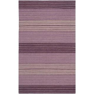 Safavieh Marbella Lilac Striped Contemporary Purple Area Rug