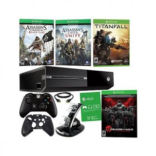 Xbox One 500GB Console with "Gears of War Ultimate Edition," Assassin's Creed B   7921452