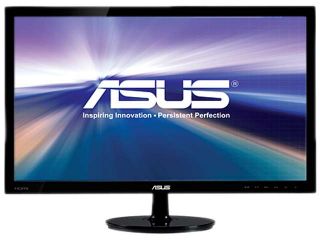 Refurbished: ASUS VS Series VS247H P Black 23.6" 2ms (Gray to Gray) HDMI Widescreen LED Backlight LCD Monitor 300 cd/m2 50,000,000:1 (ASCR)