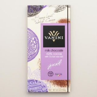 Vanini 49% Cacao Milk Chocolate Bar with Sicilian Sea Salt