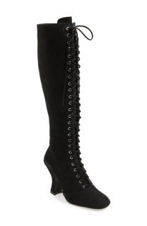 Jeffrey Campbell Wyder Lace Up Tall Boot (Women)