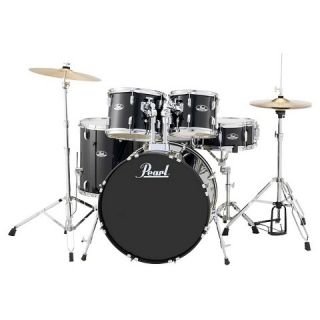 Pearl Roadshow RS525S 5 Piece Drumset with Hardware and Cymbals   Jet