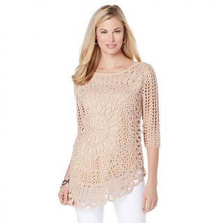 Colleen Lopez "Spring Sensation" Crochet Top   7677223